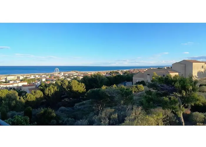 Pierre La 4 Personnes, Vue Sur La Mer, Piscine, Parking, Tennis N366 * Saint-Pierre-la-Mer (Aude)