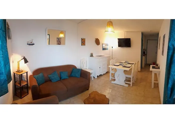 Pierre La 4 Personnes, Vue Sur La Mer, Piscine, Parking, Tennis N366 Appartement Saint-Pierre-la-Mer (Aude)