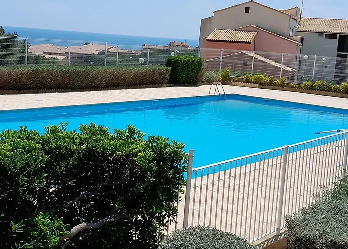 Appartement Pierre La 4 Personnes, Vue Sur La Mer, Piscine, Parking, Tennis N366
